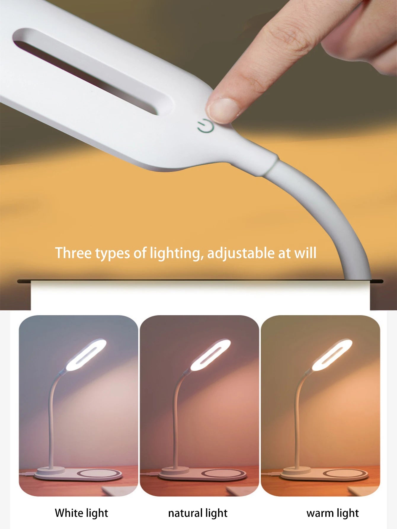 AurraCharge™ Wireless Charging Lamp